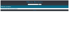 Desktop Screenshot of moviereviews.biz